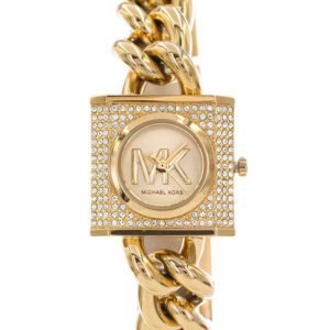 MOTERIŠKAS LAIKRODIS  Michael Kors Chain Lock MK4711 + dėžutė