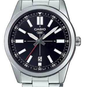 CASIO vyriškas laikrodis MTP-VD02D-1E (zd217b) + dėžutė