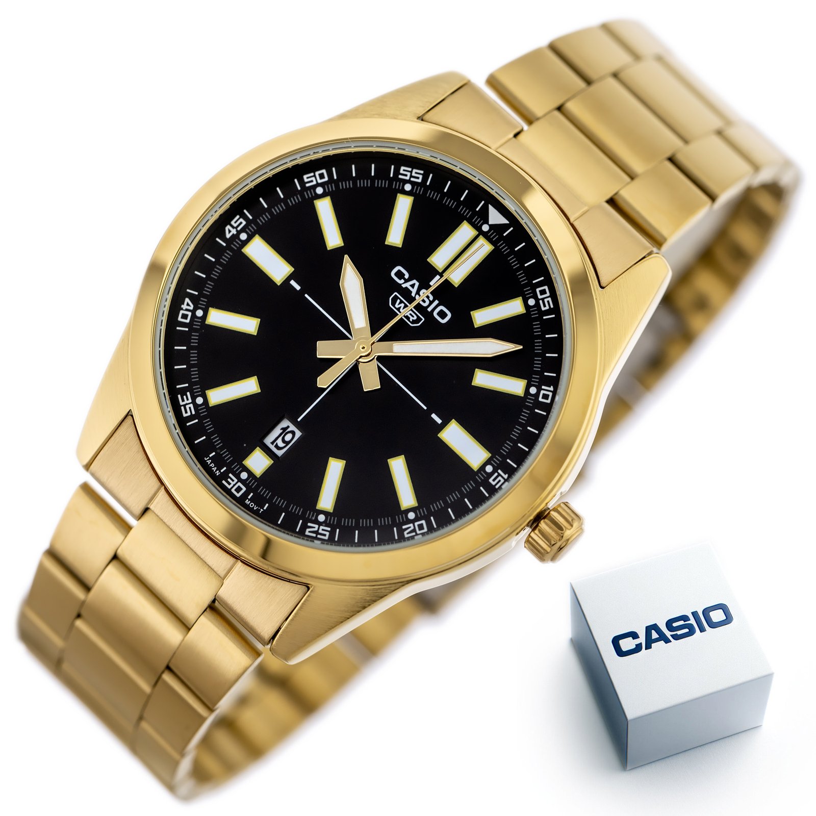CASIO vyriškas laikrodis MTP-VD02G-1E (zd217c) + dėžutė - Image 8