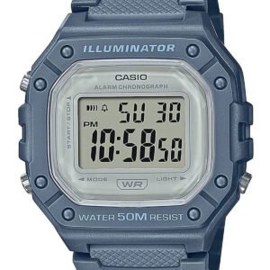 "Casio" vyriškas laikrodis W-218HC-2AVDF ( zd208g) + dėžutė