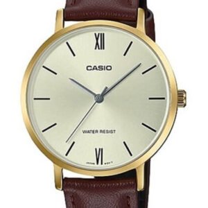 "Casio LTP-VT01GL-9B" moteriškas laikrodis + dėžutė