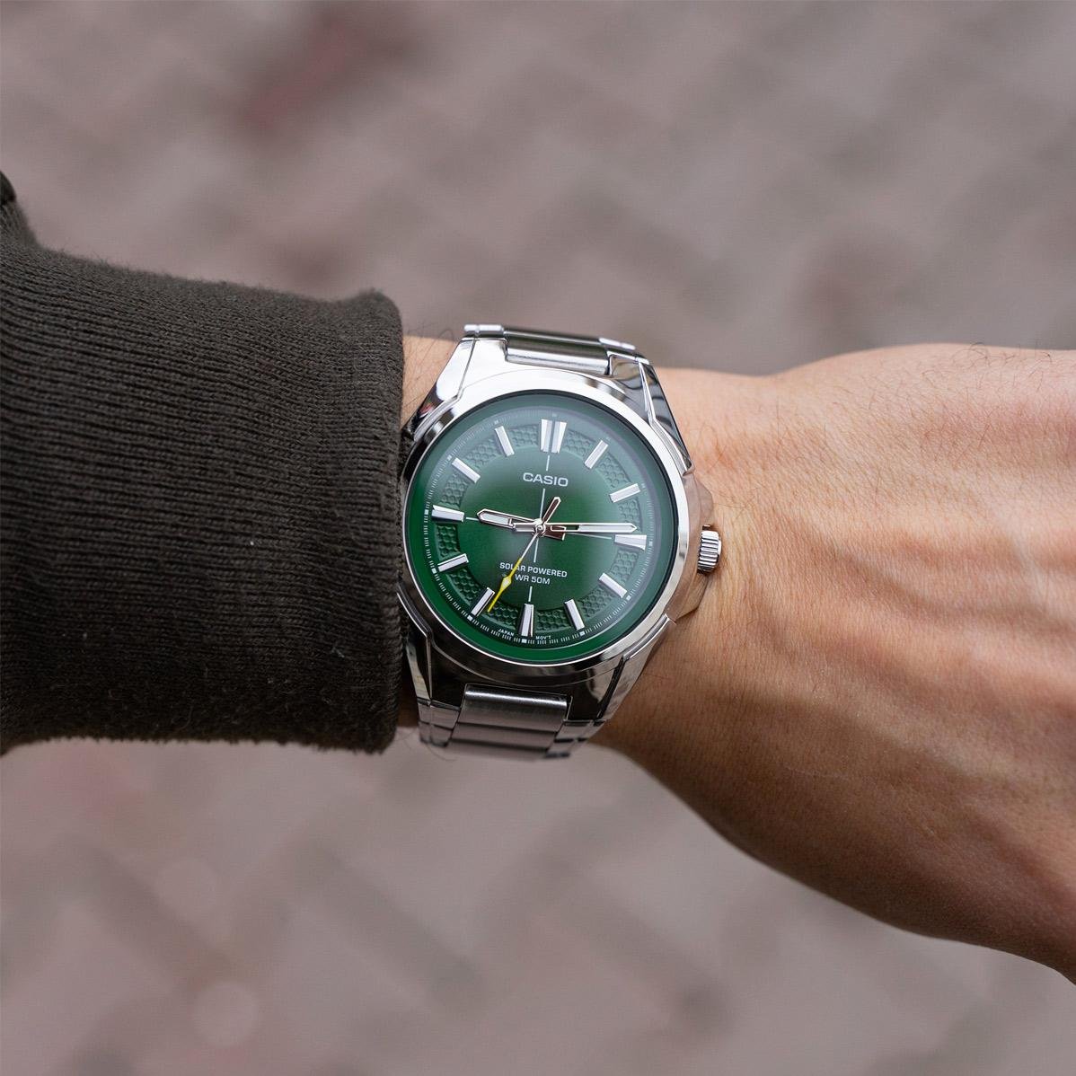 "Casio" vyriškas laikrodis MTP-RS100D-3A + dėžutė - Image 4