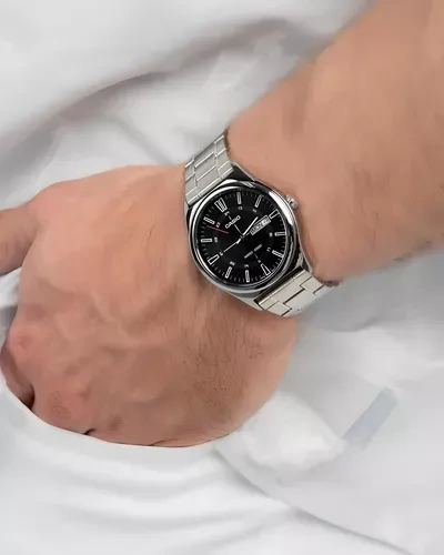 "Casio" vyriškas laikrodis MTP-V006D-1C + dėžutė - Image 5