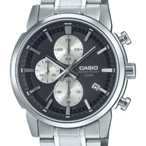 "Casio" vyriškas laikrodis MTP-E510D-1A2 + dėžutė