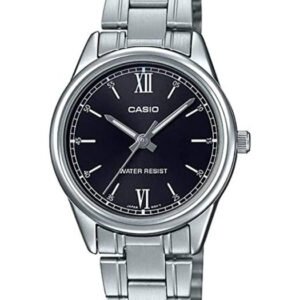 CASIO LTP-V005D-1B2 moteriškas laikrodis (zd586k) + dėžutė