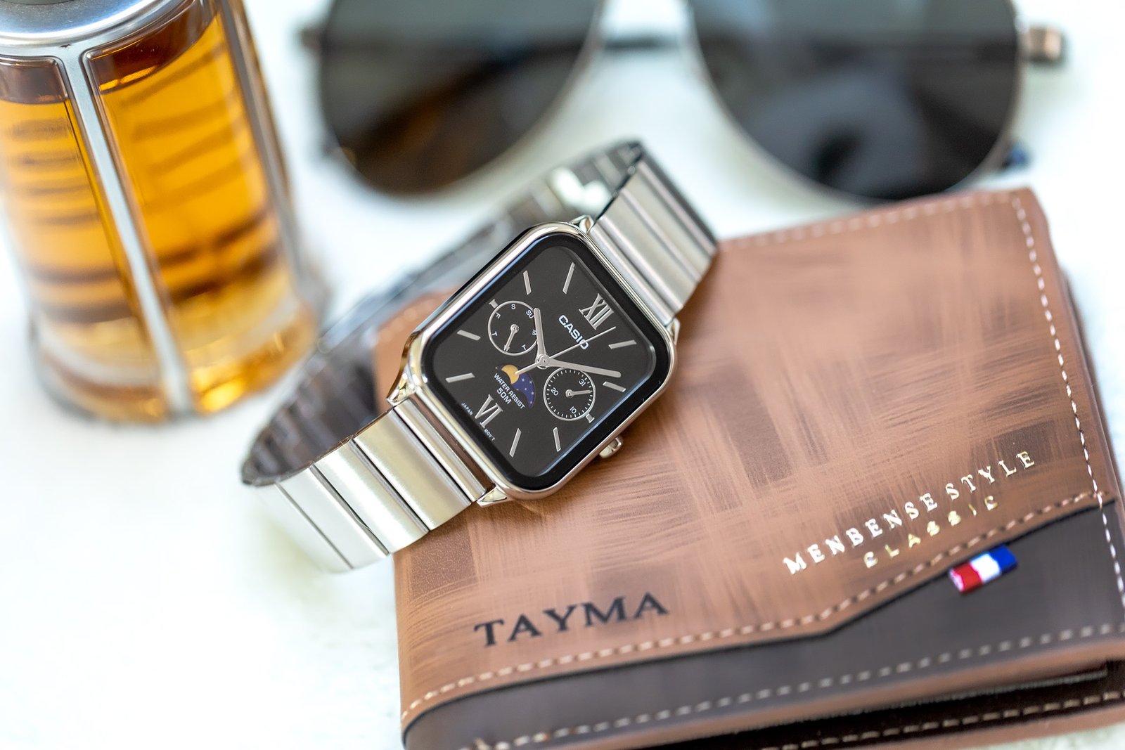 CASIO VYRIŠKAS LAIKRODIS MTP-M305D-1A2 + DĖŽUTĖ - Image 8