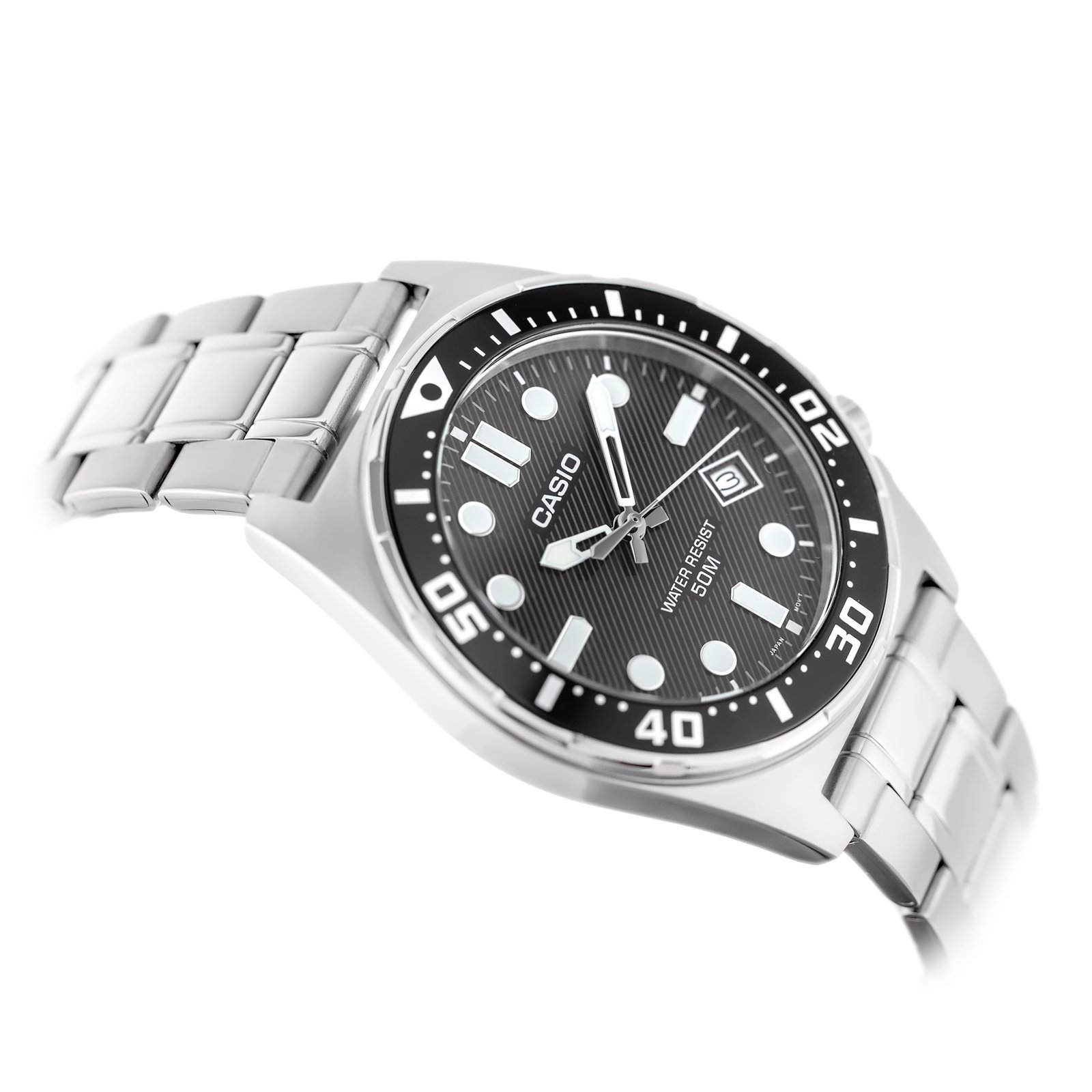 "Casio MTD-135D-1A" vyriškas laikrodis + dėžutė - Image 10