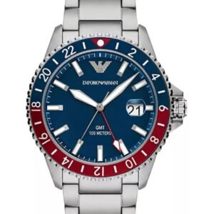 EMPORIO ARMANI vyriški laikrodžiai AR11590 - Diver GMT (zi112b)