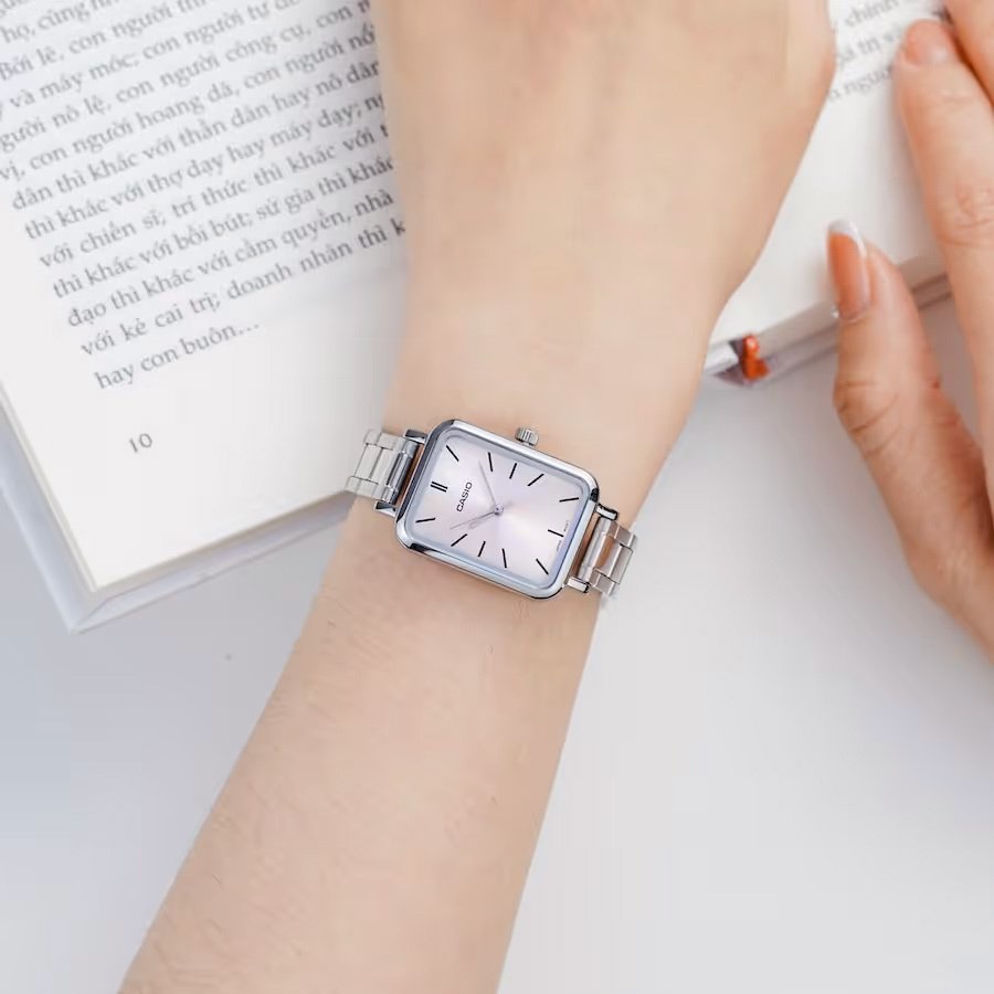 CASIO MOTERIŠKAS LAIKRODIS LTP-V009D-4E + DĖŽUTĖ - Image 7