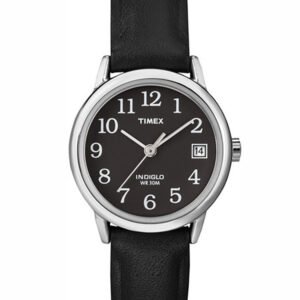 TIMEX EASY READER Classic INDIGLO spalvos moteriškas laikrodis T2N525 + dėžutė