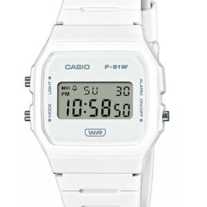 CASIO VYRIŠKAS LAIKRODIS F-91WB-7A + DĖŽUTĖ