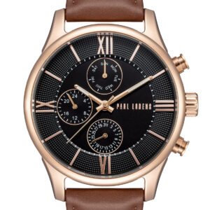 PAUL LORENS vyriškas laikrodis - PL11652A6-1B1 (zg355e) + dėžutė