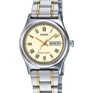 CASIO MOTERIŠKAS LAIKRODIS LTP-V006SG-9B + DĖŽUTĖ