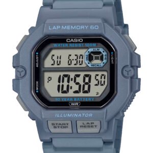 CASIO sportinis vyriškas laikrodis WS-1400H-2A + dėžutė (zd271b)