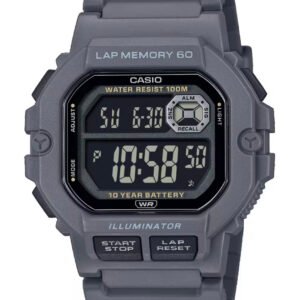 CASIO sportinis vyriškas laikrodis WS-1400H-8B + dėžutė (zd271e)