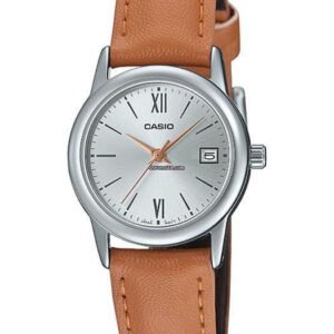 CASIO LTP-V002L-7B3UDF moteriškas laikrodis (zd584k) + dėžutė