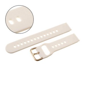 U01 išmaniojo laikrodžio guminis dirželis - rožinis/rožinis auksas - 20 mm