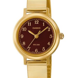 CASIO LTP-B170G-5B moteriškas laikrodis (zd660e) + dėžutė